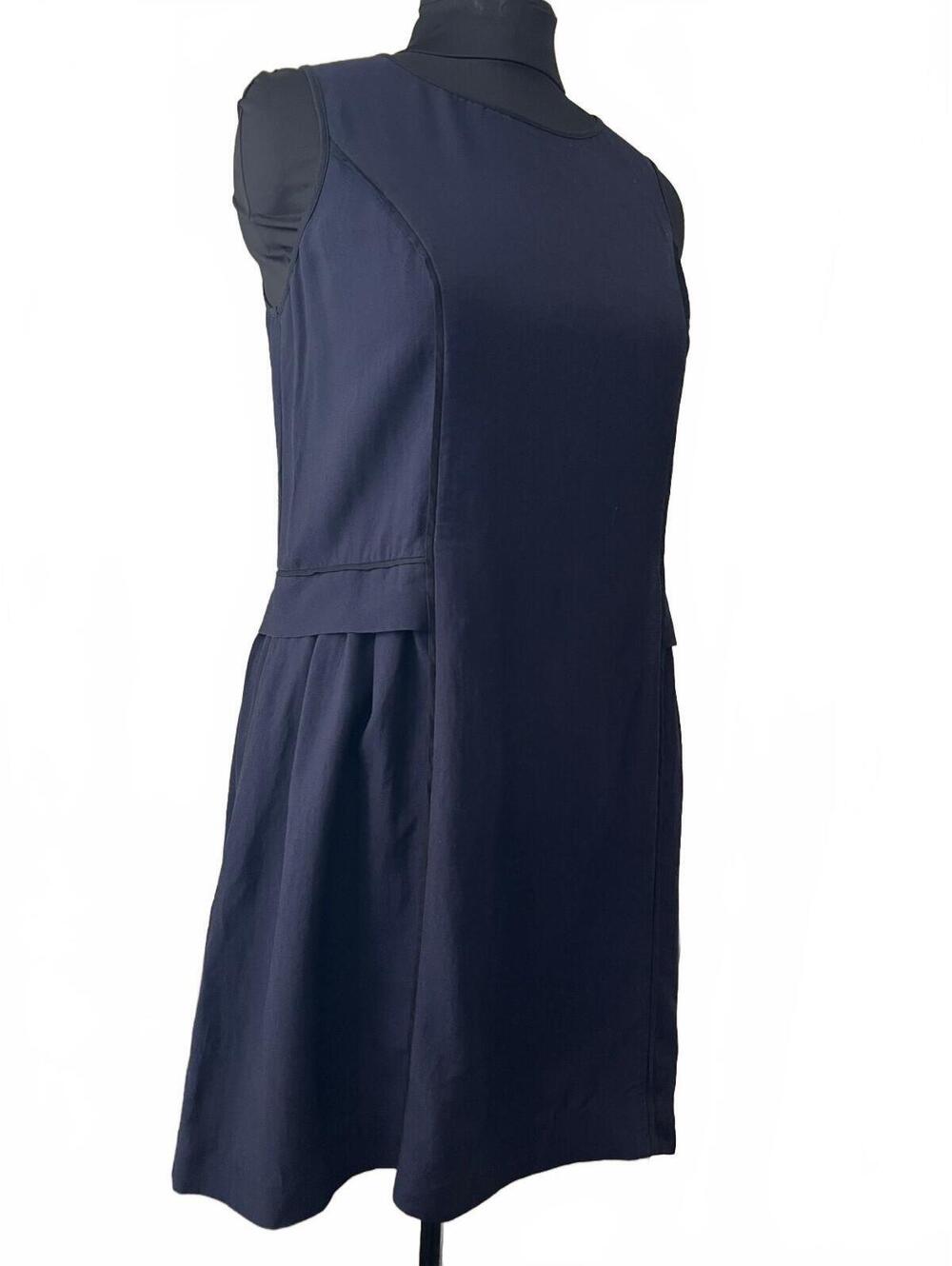 J.Crew Navy Sleeveless A-Line Dress Size 14